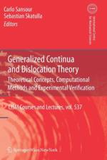 Generalized Continua and Dislocation Theory