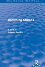 Browning Studies (Routledge Revivals)