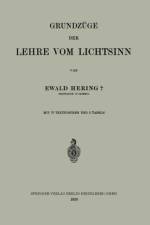 Grundzuge Der Lehre Vom Lichtsinn af Ewald Hering