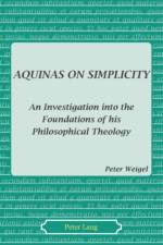 Aquinas on Simplicity af Peter Weigel