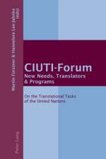 CIUTI-Forum- New Needs, Translators & Programs