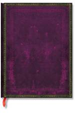 Old Leather Ruled Notebook - Cordovan (Old Leather Classics) Purple