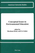 Conceptual Issues in Environmental Education