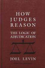 How Judges Reason af Joel Levin