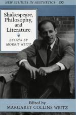 Shakespeare, Philosophy, and Literature af Morris + Weitz