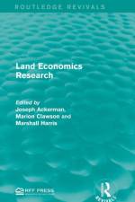 Land Economics Research