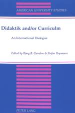 Didaktik and/or Curriculum