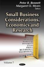 Small Business Considerations, Economics & Research