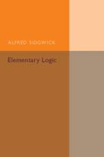 Elementary Logic af Alfred Sidgwick