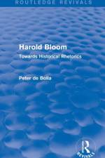 Harold Bloom (Routledge Revivals) af Peter De Bolla