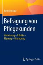 Befragung von Pflegekunden af Heinrich Bolz