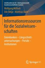 Informationsressourcen Fur Die Sozialwissenschaften af Wolfgang Mallock
