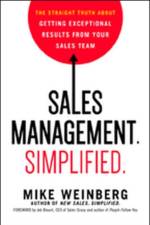 Sales Management. Simplified. af Mike Weinberg