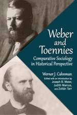 Weber and Toennies af Werner J. Cahnman
