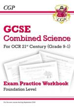 GCSE Combined Science: OCR 21st Century Exam Practice Workbook - Foundation af CGP Books