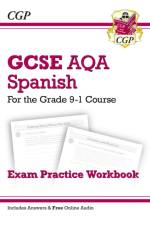 GCSE Spanish AQA Exam Practice Workbook: includes Answers & Online Audio (For exams in 2025) af CGP Books