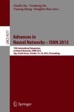 Advances in Neural Networks – ISNN 2015