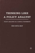 Thinking Like a Policy Analyst af I. Geva-May