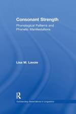 Consonant Strength af Lisa M. Lavoie