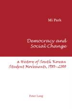Democracy and Social Change af Mi Park