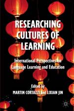 Researching Cultures of Learning af Lixian Jin
