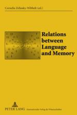 Relations between Language and Memory