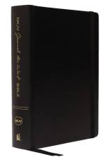 NKJV, Journal the Word Bible, Large Print, Hardcover, Black, Red Letter af Thomas Nelson