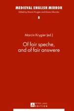 Of fair speche, and of fair answere af Marcin Krygier
