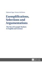 Exemplifications, Selections and Argumentations af Ekkehard Eggs