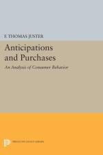 Anticipations and Purchases af Francis Thomas Juster