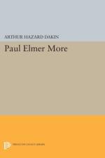 Paul Elmer More af Arthur Hazard Dakin