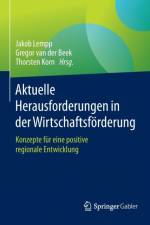 Aktuelle Herausforderungen in Der Wirtschaftsfoerderung