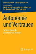 Autonomie Und Vertrauen