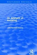 An Analysis of Knowing af John Hartland-Swann