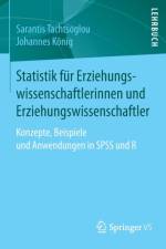 Statistik Fur Erziehungswissenschaftlerinnen Und Erziehungswissenschaftler af Sarantis Tachtsoglou