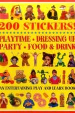 200 Stickers! Playtime. Dressing Up. Party. Food & Drink. af Press Armadillo