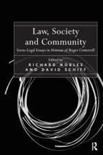 Law, Society and Community
