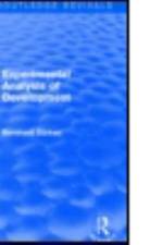 Experimental Analysis of Development af Bernhard Durken