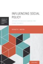 Influencing Social Policy af Kenneth I. (Professor of Psychology and Affiliate Professor of Public Policy Maton