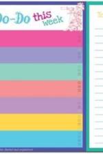 Dodo Daily to Do List Notepad (A4) Bright