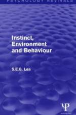 Instinct, Environment and Behaviour (Psychology Revivals)