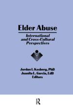 Elder Abuse af Jordan I Kosberg