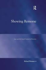 Showing Remorse af Richard Weisman