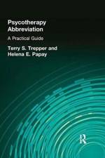 Psychotherapy Abbreviation af Terry S (Western Michigan University Trepper