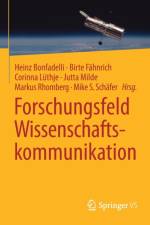 Forschungsfeld Wissenschaftskommunikation