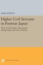 Higher Civil Servants in Postwar Japan af Akira Kubota