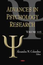Advances in Psychology Research