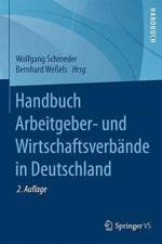 Handbuch Arbeitgeber- und Wirtschaftsverbande in Deutschland
