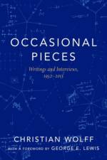 Occasional Pieces af Christian (Professor of Music