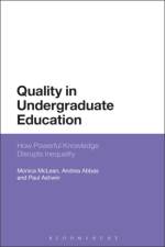 Quality in Undergraduate Education af Dr Monica (University of Nottingham McLean
